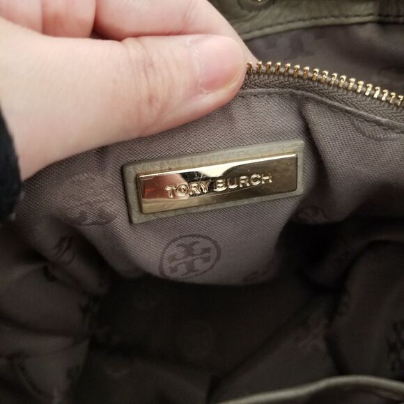 Tory Burch Leather Backpack - Picture 10 of 12